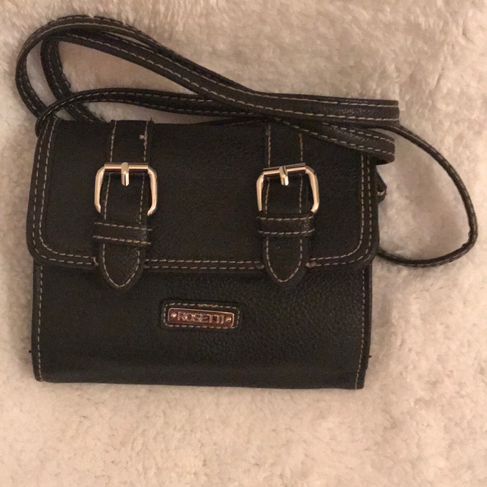 Rossetti Black Purse with detachable strap